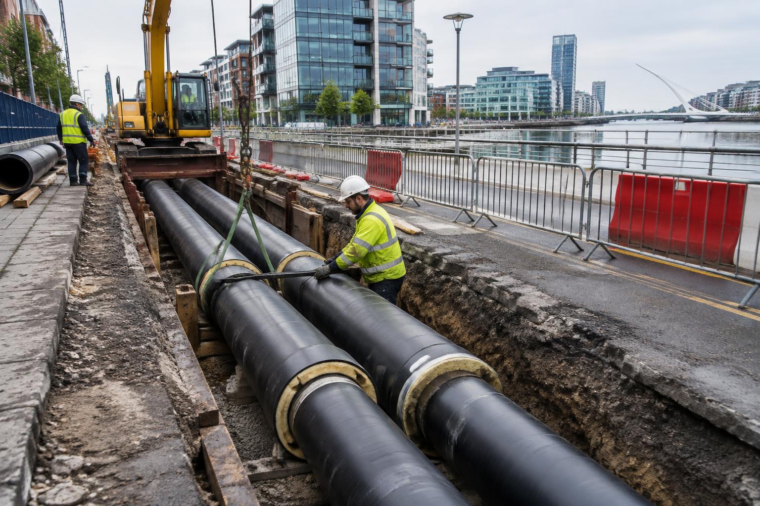 Editorial photograph for Dublin District Heating: Ringsend Pilot Considered as Blanchardstown Data Centre Plans to Share Waste Heat